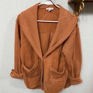 Knox Rose Warm Brown Fleece Jacket